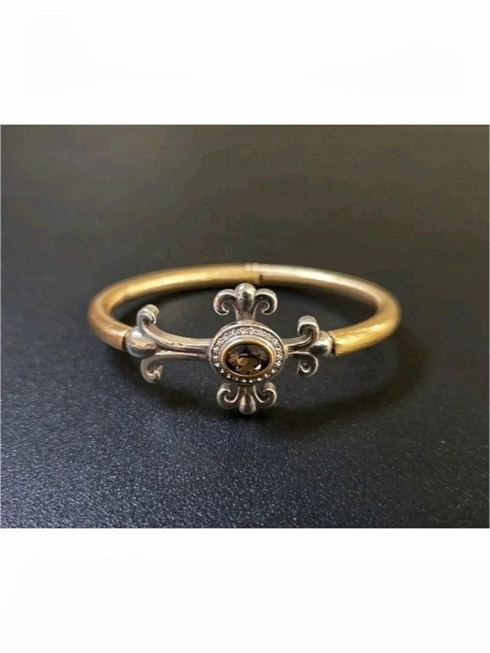 VTG Brighton Gold & Silver Tone Bracelet 7 in